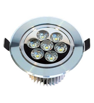 Thd Spot 7x1 LED Cromado 3500K Bivolt - 1