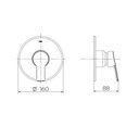 Ver imagem 2 de Acabamento Ducha Monocomando Baixa Pressão 3/4 Chess/gali Docol