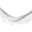 Ver imagem 2 de Rede de Dormir Casal Balanço de Algodão Reforçada 3,80m x 1,50m Varias Cores: Crua