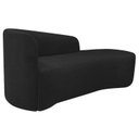 Ver imagem 4 de Recamier Curvo Orgânico 160cm 2 Lugares Lado Direito para Sala Estar Bouclé Paris