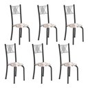 Ver imagem 1 de Cadeiras para Sala de Jantar 6 Unidades Sara
