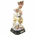 Ver imagem 1 de Imagem de Nossa Senhora de La Salette Sentada Resina Grande 30 cm