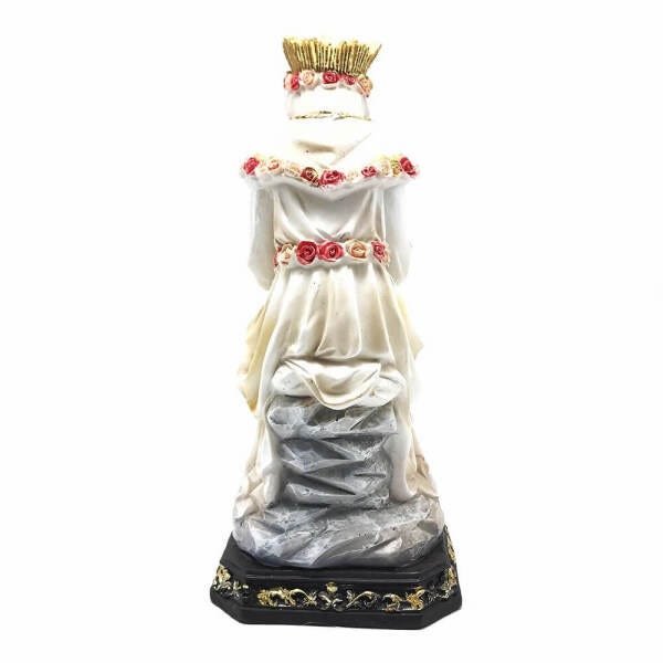 Imagem de Nossa Senhora de La Salette Sentada Resina Grande 30 cm - 5