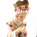 Ver imagem 2 de Imagem de Nossa Senhora de La Salette Sentada Resina Grande 30 cm