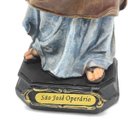 Ver imagem 4 de Imagem São José Trabalhador Operário Resina 20 cm