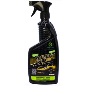 Cera Repele Água e Brilho Intenso Spray Speed Wax Nano 600ml
