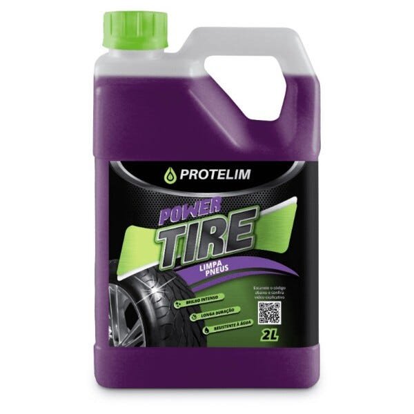 Pretinho Limpa Pneu Hidratante Power Tire 2,2L Protelim - 1