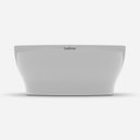 Ver imagem 3 de CUBA TASSA RED RUBI BADENZA BRANCO BRILHANTE 31x31x13,5 cm