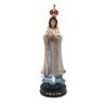 Imagem Nossa Senhora de Fátima Resina Maciça Branca 20 cm - 1