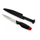 Ver imagem 3 de Faca Militar Tatica para Pesca Mergulho Vermelha Esportiva:vermelha