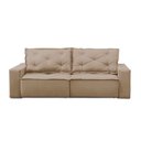 Ver imagem 5 de Sofá Retrátil e Reclinável 2 Lugares com Molas 1,50m Aline Suede Rover & Beato