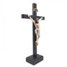 Crucifixo Mesa e Parede Madeira Cristo em Resina 33 cm - 3