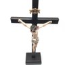Crucifixo Mesa e Parede Madeira Cristo em Resina 33 cm - 2