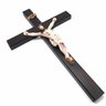 Crucifixo Parede Madeira Cristo em Resina Grande 40 cm - 1