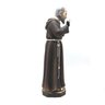 Imagem Padre Pio Linha Premium Resina Grande 40 cm - 3