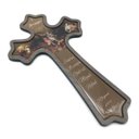 Ver imagem 1 de Crucifixo de Parede Três Arcanjos Resinado Grande 30 cm