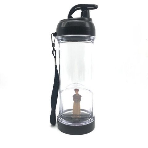 Garrafa de Água Squeeze Plástico Com Alça NS La Salette 500 ml