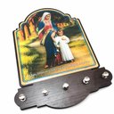 Ver imagem 2 de Porta Chaves de Parede Madeira Resinada Maria Passa na Frente