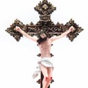 Ver imagem 3 de Crucifixo de Mesa Resina Linha Clássica 30 cm