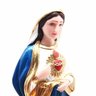 Imagem Sagrado Coração de Maria Resina Grande Linha Clássica 30 cm - 2