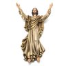 Imagem Jesus Cristo Ressuscitado de Mesa Envelhecida Resina 35 cm - 1