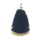 Ver imagem 5 de Imagem Nossa Senhora Aparecida Manto Tecido Com Coroa Original 20 cm