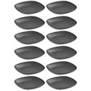 Ver imagem 1 de 12 Pratos para Sobremesa Quadrados 17cm Preto Coza Essential Doces Frutas Petiscos