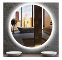 Ver imagem 5 de Espelho Redondo Iluminado com Led Frio 70cm