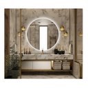 Ver mais imagens de Espelho Redondo Iluminado com Led Frio 70cm