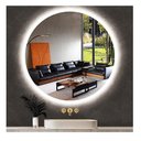 Ver imagem 1 de Espelho Redondo Iluminado com Led Frio 70cm