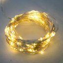 Ver imagem 2 de Fio LED Luz Amarela 100 Lâmpadas USB com Música 10m
