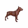 Escultura Cachorro Pitbull Jardim Pronto Artes - 3