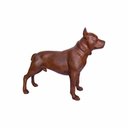 Ver imagem 3 de Escultura Cachorro Pitbull Jardim Pronto Artes