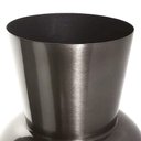 Ver imagem 2 de Vaso em Metal Formato Bola e Tubular 16x31cm
