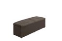Ver imagem 1 de Calçadeira Baú Raissa 158 cm Suede Marrom Claro