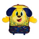 Ver imagem 4 de Mochila Infantil Escolar Cachorro Rodinha Amarela