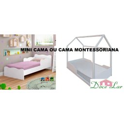 Kit Montessoriano ou Mini Cama Trança Chuva de Amor Rosa - 2