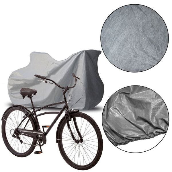 Capa Cobrir Bicicleta Bike Protetora Forrada Impermeável Elástico nas Bordas até Aro 29 Carrhel - 4