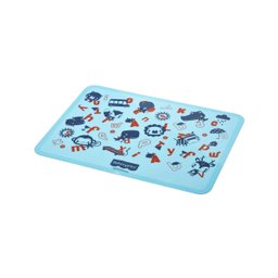 Lugar Americano de Silicone Estampado Yummy! Fisher-Price:Azul - 2