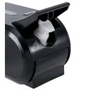 Ver imagem 2 de Dispenser Porta Saboneteira Premisse Urban Compacto Preto Com Reservatório