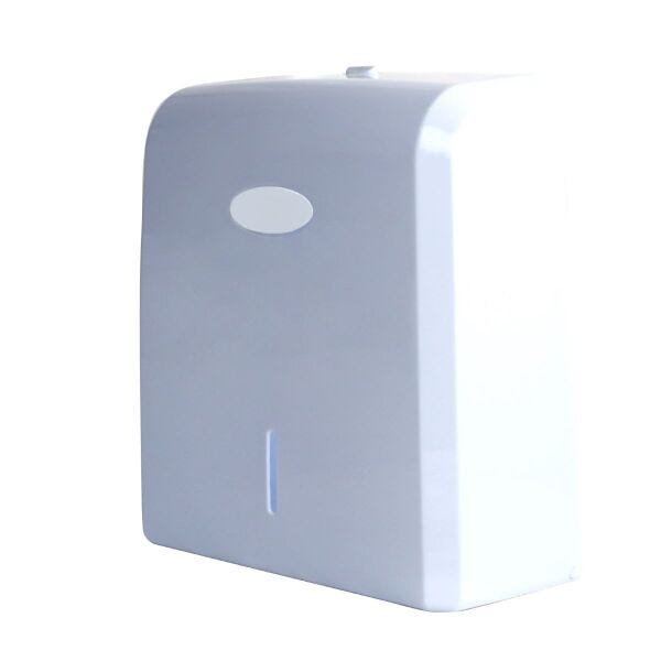 Toalheiro Dispenser Porta Papel Nobre New Classic Branco - 2