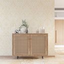 Ver imagem 2 de Papel de Parede Arabesco Amarelo Suave Gh Papel de Parede 2,5m