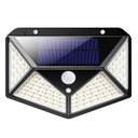 Ver imagem 3 de Luminária Solar Parede 100 Led Sensor Presença 3 Funções