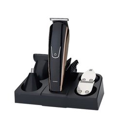 Maquina Profissional de Cortar Cabelo Aparador sem Fio Homem - 4