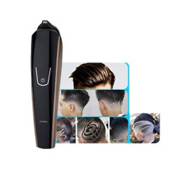 Maquina Profissional de Cortar Cabelo Aparador sem Fio Homem - 8