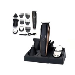 Maquina Profissional de Cortar Cabelo Aparador sem Fio Homem - 1