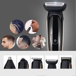 Maquina Profissional de Cortar Cabelo Aparador sem Fio Homem - 10