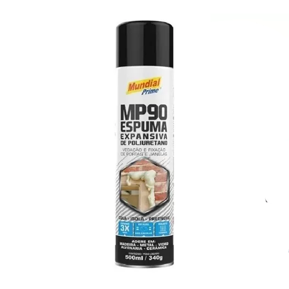 Espuma de Poliuretano Mundial 500ml - 1