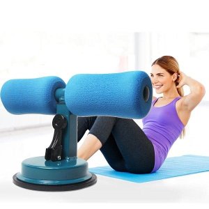 Suporte para Abdominal com Ventosa Apoiador de Pés Ajustável