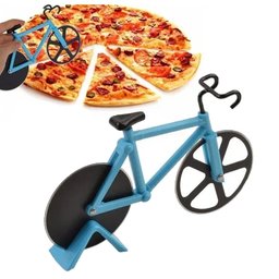 Cortador Fatiador De Pizza Casa Massas Temperos Bicicleta - 1
